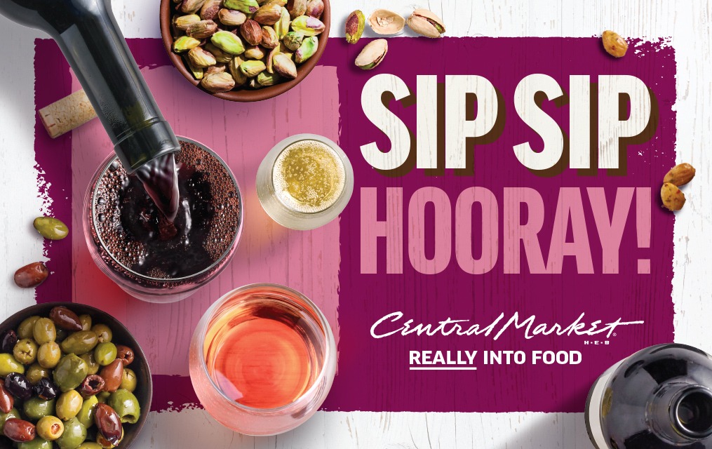 Central Market Sip Sip Hooray