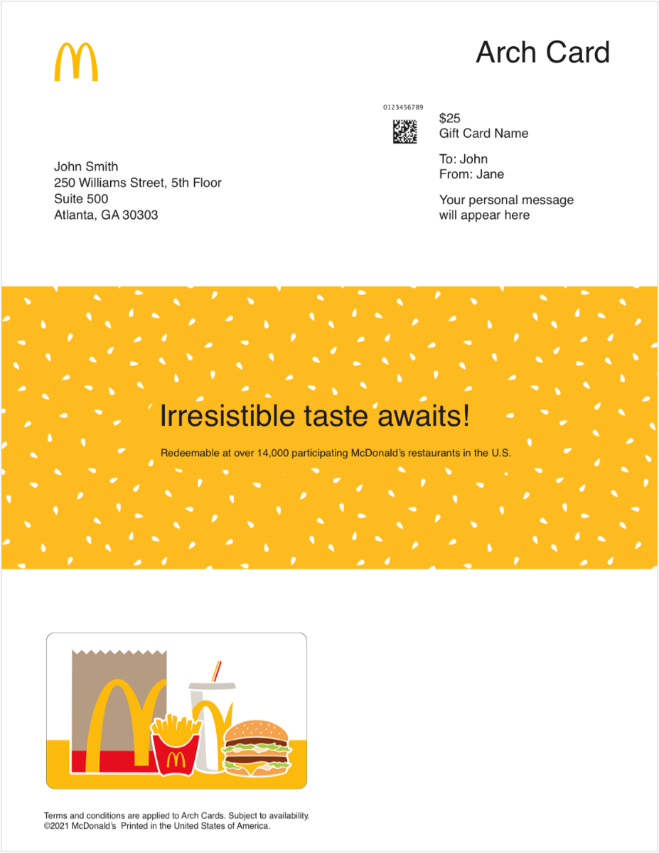 Irresistibles Gift Card